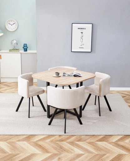 TABLE MELDA AVEC 4 chaise