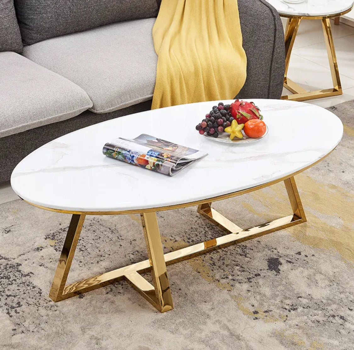 Table basse - ALEV - blanc