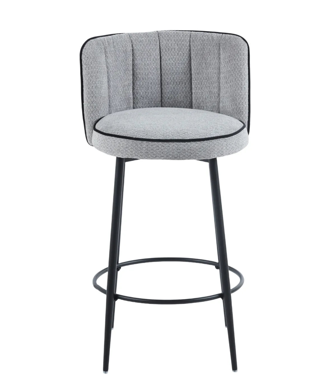 Tabouret de bar - ELFI - gris