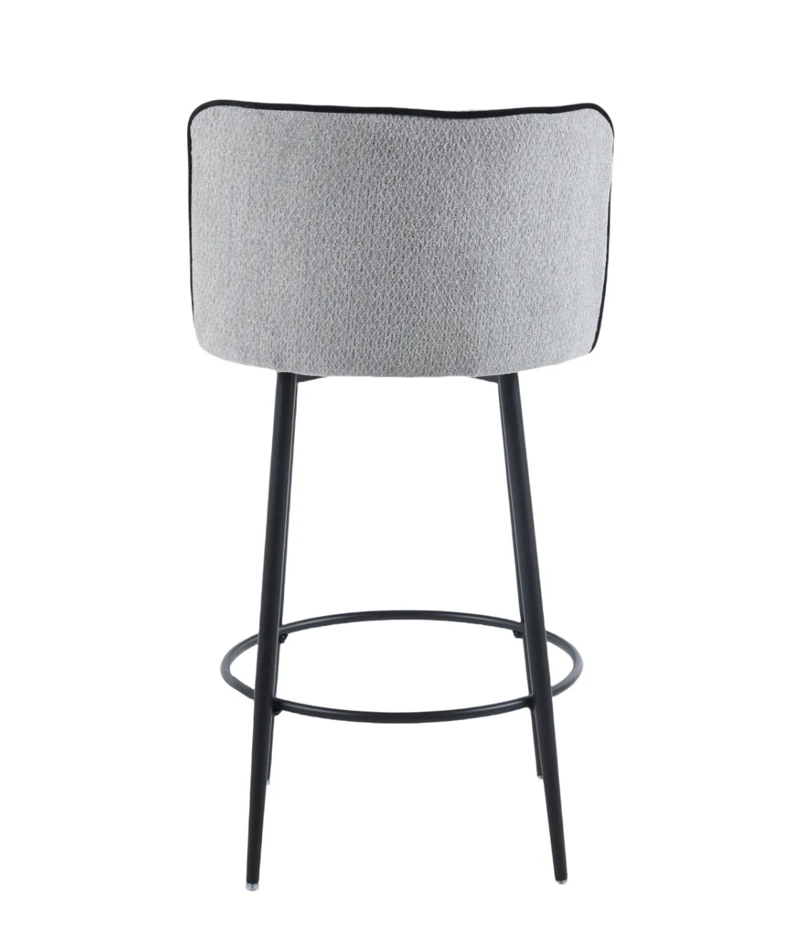 Tabouret de bar - ELFI - gris