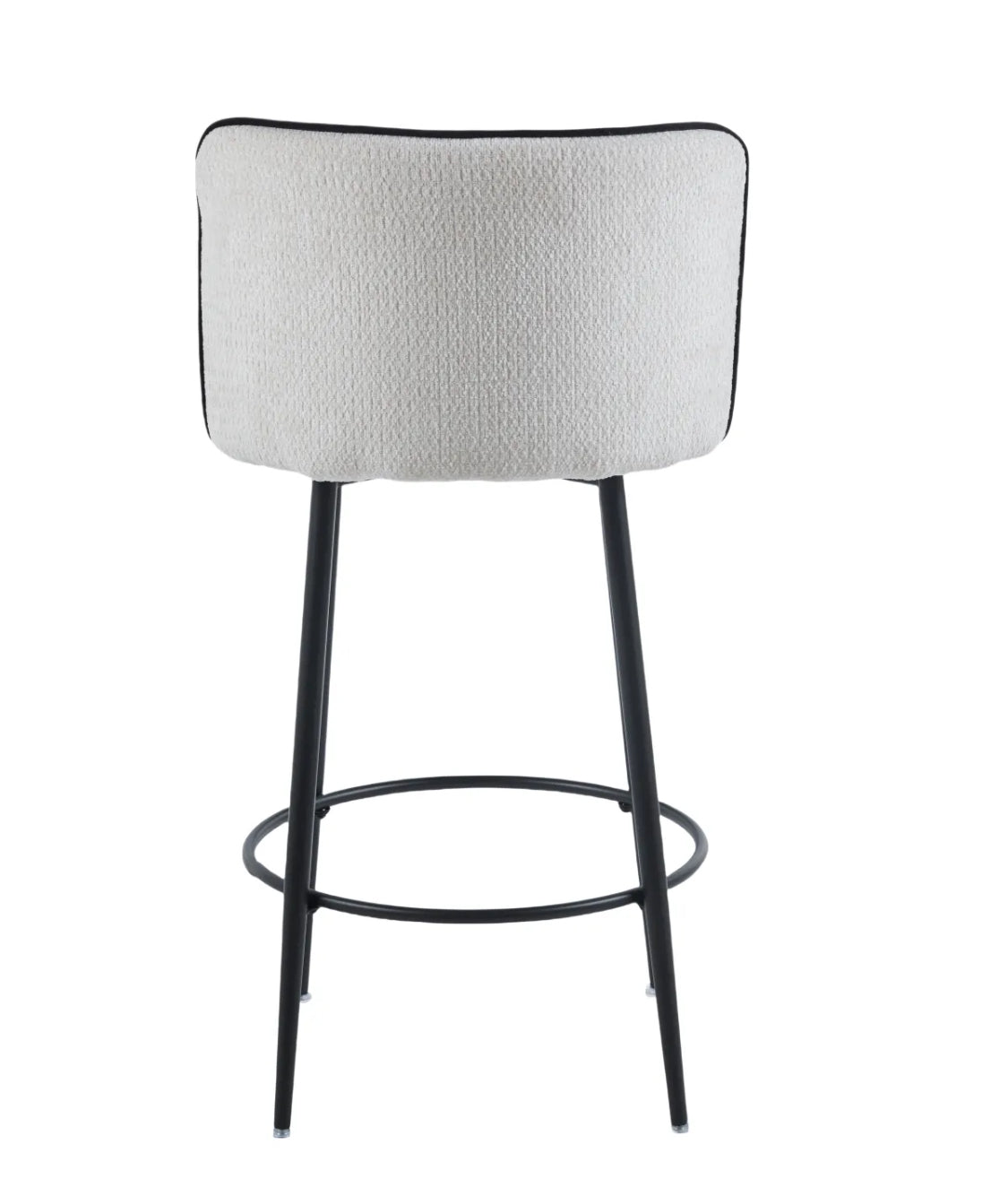 Tabouret de bar - ELFI - blanc