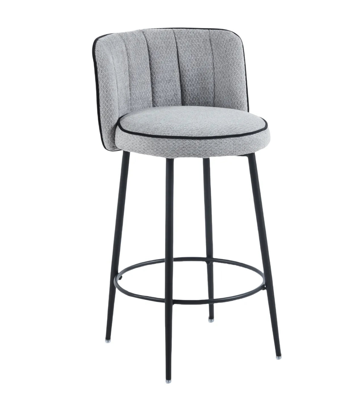 Tabouret de bar - ELFI - gris