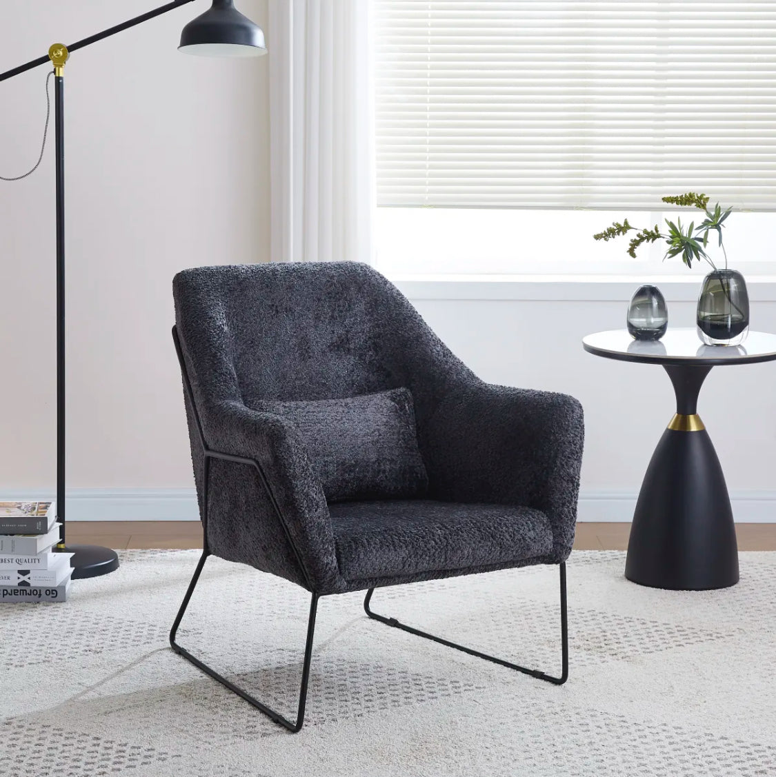 Fauteuil - ASMIN - gris